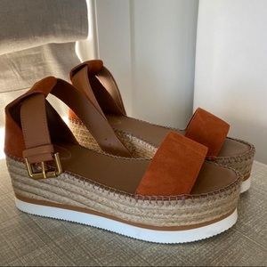 See by Chloe wedges. Size 7